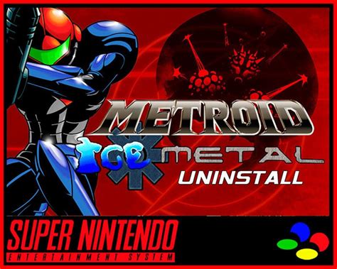 metroid ice metal uninstall box art|Super Metroid Ice Metal: Uninstall 1 .